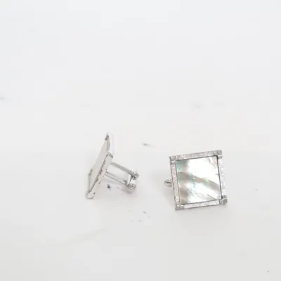 Manschettknappar (Silverfärgad, Flerfärgad) från Swank Okänd metall