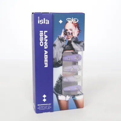 Kunstige negle (Flerfarvet) fra ISLA