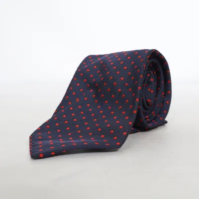 Tie (Blue, Red) from Einar Ström Silk