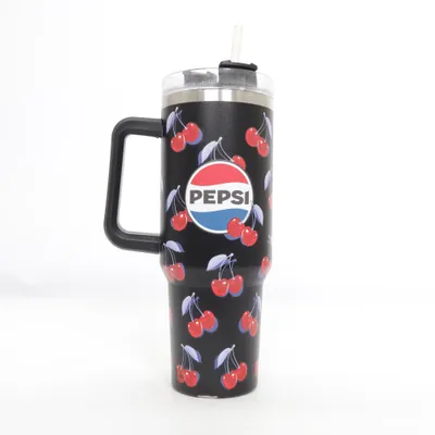 Thermosbeker (Zwart, Meerkleurig) van Pepsi