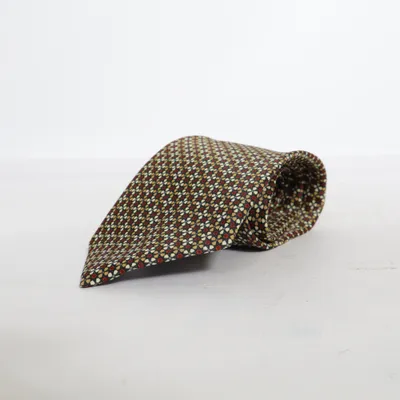 Tie (Brown, Multicolored) from René Chagal Silk