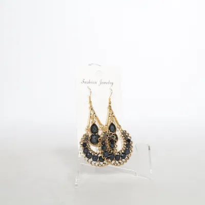 Ohrringe (Diamond Inlaid Alloy Earrings) von Fashion Jewelry Unbekanntes Metall