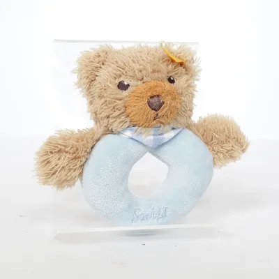 Skallra (Blå, Brun) från Steiff