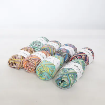 Garn (Flerfärgad) från Cotton Kings