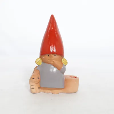 Figurin (Röd, Grå, Beige) från Lisa Larson