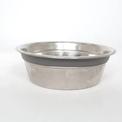 Matskål (Silverfärgad)