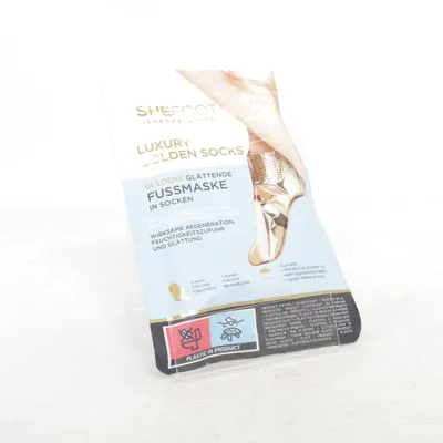 Foot mask (Luxury Golden Socks) from SheFoot