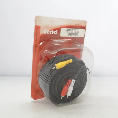RCA cable (3x RCA 10 meter) from Dectel