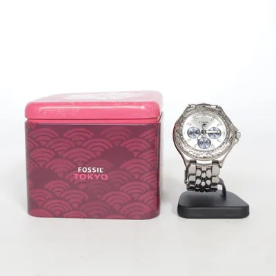 Armbandsur (Silverfärgad, Blå) från Fossil