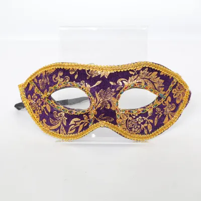 Maskeradmask (Lila, Grön)