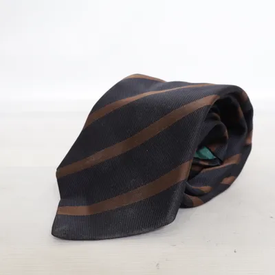 Slips (Blå, Brun) fra Andrew's Ties Silke