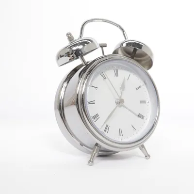 Table clock (Silver) from Tchibo