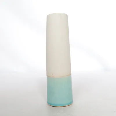 Vase (Turkis, Hvid) fra House Doctor