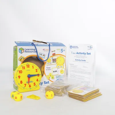 Activity toy (Time Activity Set) from Learning Resources