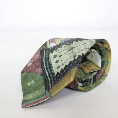 Slips (Grön, Flerfärgad) från Portia Polyester