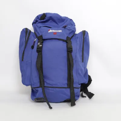 Wandelrugzak (Blauw, Zwart) van Berguven Polyester