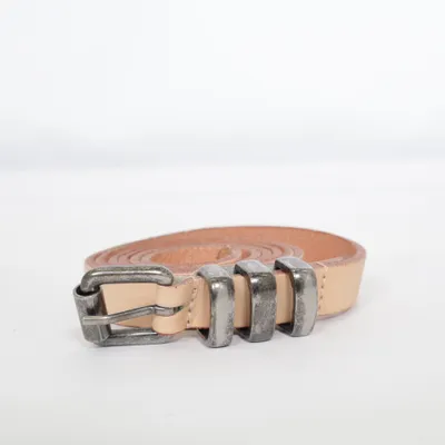 Belt (Beige) from Geddes and Gillmore Leather