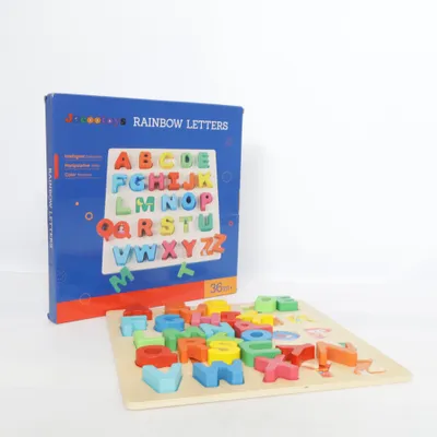 Activity toy (Rainbow Letters)