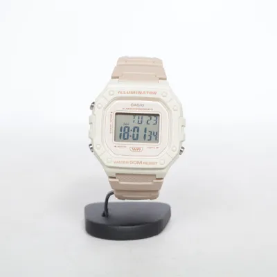 Polshorloge (W-218H) van Casio