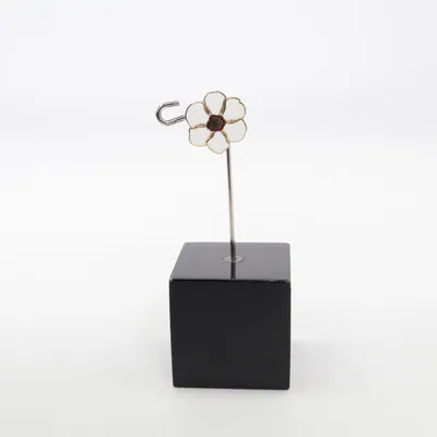 Broche (Goud, Wit) Onbekend materiaal