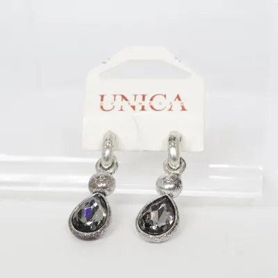 Earrings (Silver, Gray) from Unica of Sweden Unknown metal