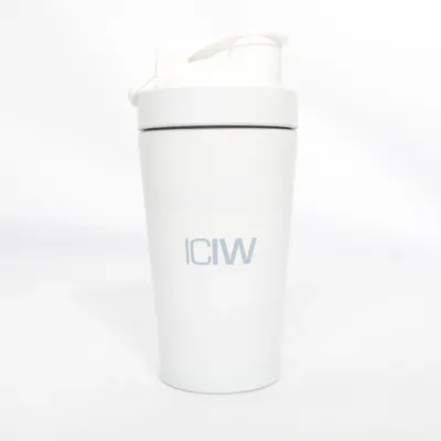 Protein shaker (Hvid) fra ICIW