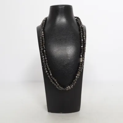 Necklace (Black) from Snö of Sweden Unknown metal