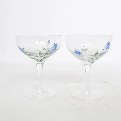 Champagne coupe glas (Campanula Rotundifolia)