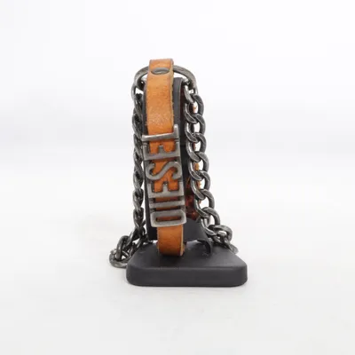 Armbånd (Brun, Sølv) fra Diesel Ukendt metal