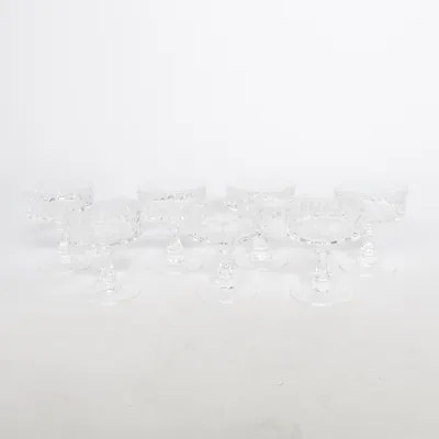 Coupe à Champagne (Kristallglas für Likör und Dessert / klein )