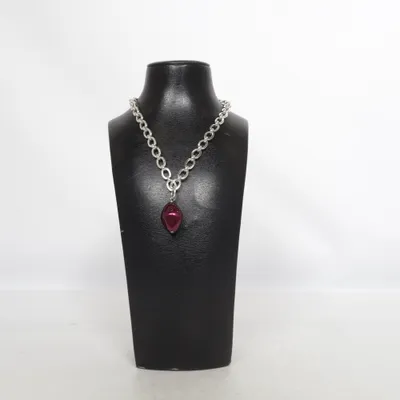 Halskæde (Sølv, Lilla) fra Snö of Sweden Ukendt metal