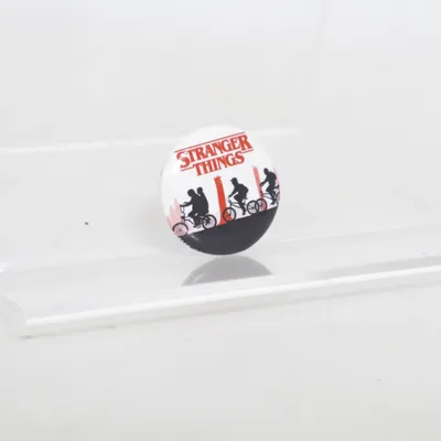 Pin (White, Multicolored) from Stranger Things Unknown metal