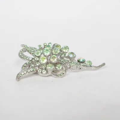 Broche (Groen) Onbekend materiaal