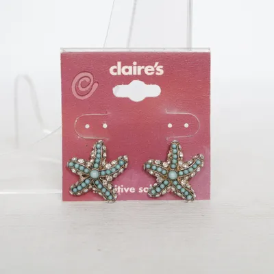 Boucles d'oreilles (Turquoise) de Claire's Métal inconnu