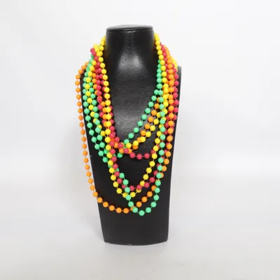 Necklace (80's Neon Beads) from Wicked Costumes Unknown metal