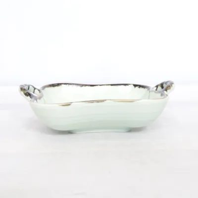 Serving bowl (Green, Brown)