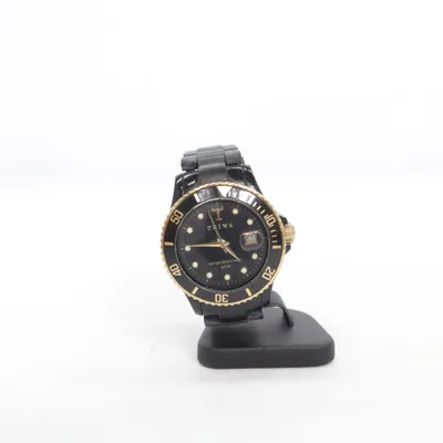 Wristwatch (Black, Gold) from Triwa