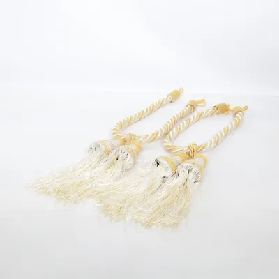 Gardinomtag (Gul, Guldfärgad)