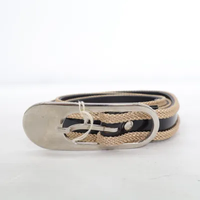 Belt (Black, Beige) from Gabriella
