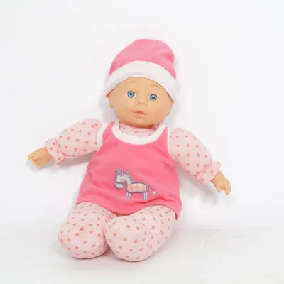 Doll (Pink, White) from Biltema Polyester