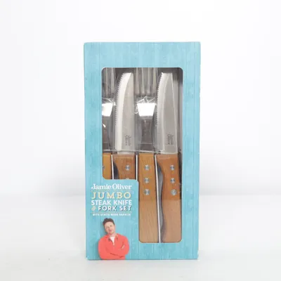 Couverts (Jumbo Steak Knife & Fork Set) de Jamie Oliver