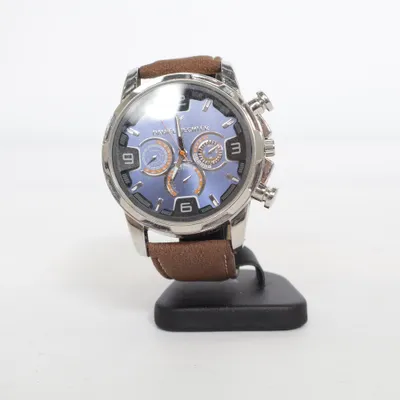Polshorloge (Bruin, Blauw, Zilver) van Daniel Hechter