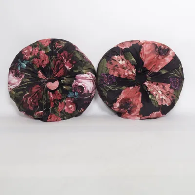 Prydnadskudde (Svart, Rosa, Flerfärgad) från Rusta Polyester