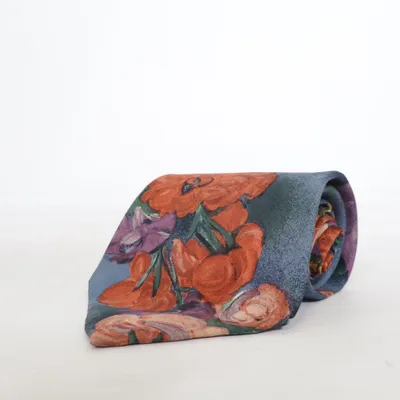 Tie (Blue, Multicolored) from Hugo Boss Silk