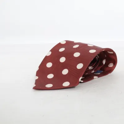 Tie (Red, White) from Atlas Design Polyester