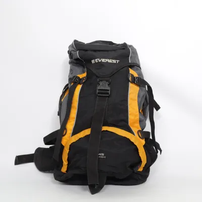 Sac à dos de randonnée (Noir, Jaune, Gris) de Everest