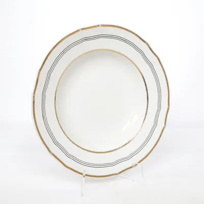 Plat creux (Blanc, Bleu, Or) de Arabia