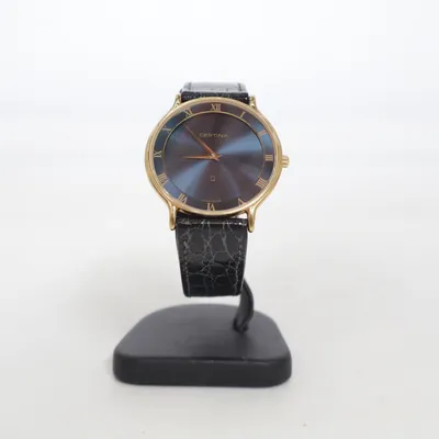 Armbandsur (Blå, Svart, Guldfärgad) från Certina