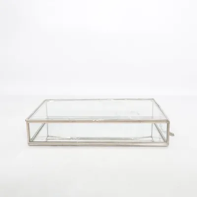 Smykkeskrin (Sølv, Transparent)