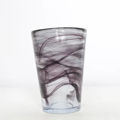 Vase (Sort, Transparent) fra Kosta Boda